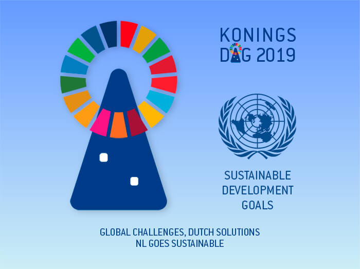 Logo Design für die siebzehn Nachhaltigkeitsziele der Vereinten Nationen – Sie sehen ein Logo, für das ich vom Niederländischen Generalkonsulat in München beauftragt wurde. Es verbindet das Engagement des Konsulates mit den siebzehn Nachhaltigkeitszielen der Vereinten Nationen.
