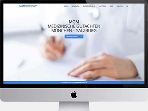 Web Design Munich – Brands & Web Agency Munich supports doctors, medical experts and clinics with holistic advertising services. Web Design is one of our three pillars for your presentation.